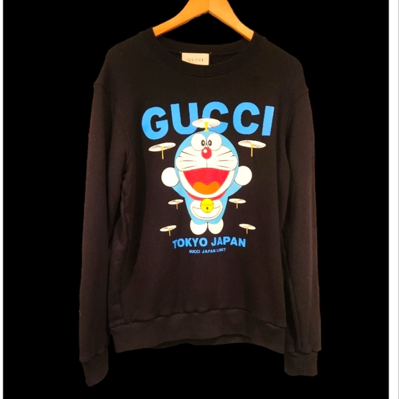 Gucci | Shirts | Authentic Gucci X Doraemon Limited Gucci Japan Sweatshirt  | Poshmark